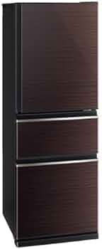 三菱:冷凍冷蔵庫330L(2〜3人用)ダークブラウン 三菱:冷凍冷蔵庫330L(2〜3人用)ダークブラウン
